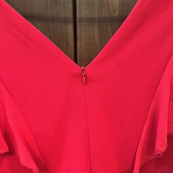 Red Size 6 shift dress - Picture 3 of 3